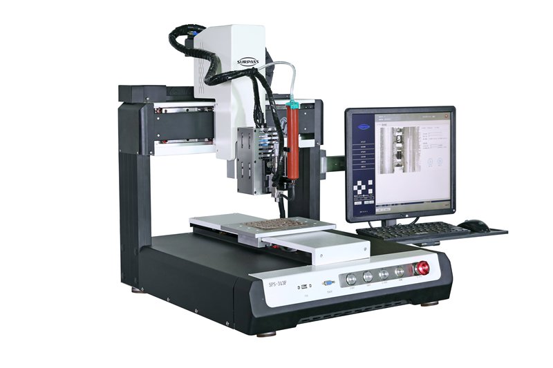 桌面式高精密視覺噴膠機(jī)SPS-313F